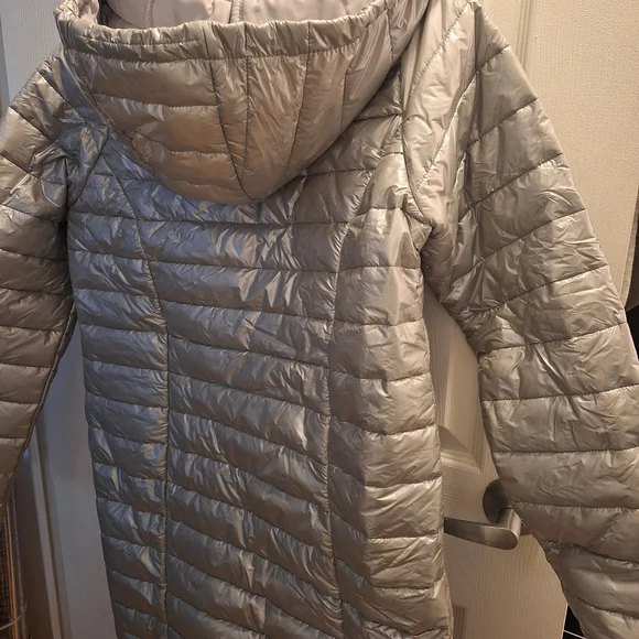 Metallic Silver Winter Jacket (Packable) - Picture 5 of 5